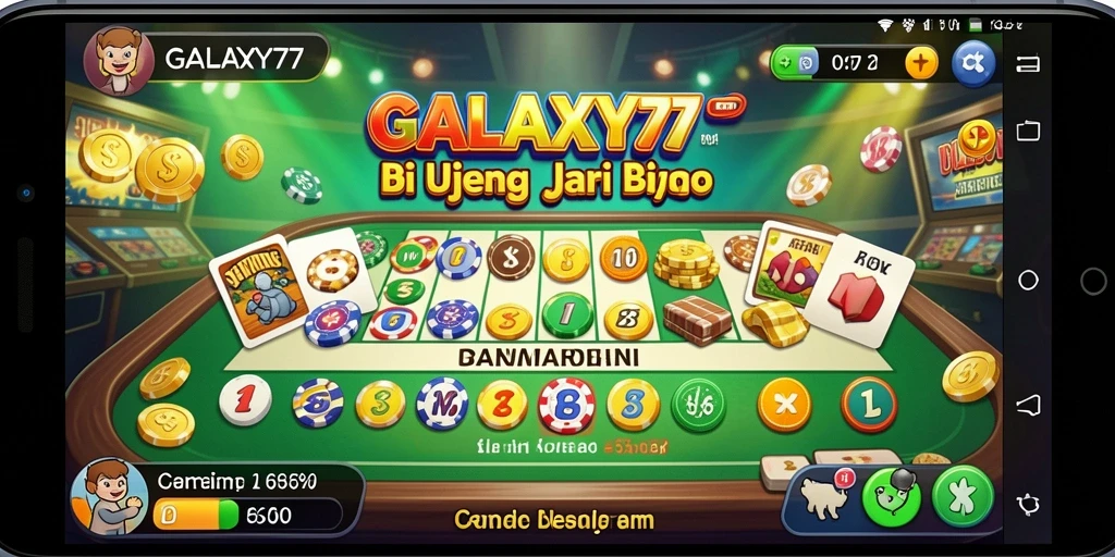 Tangkapan layar gameplay Bingo yang seru dan interaktif.