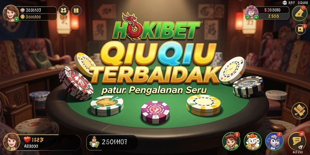 Screenshot gameplay QiuQiu HOKIBET yang menarik dan interaktif.