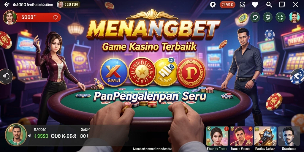 Tampilan menarik dari gameplay Kasino di MENANGBET