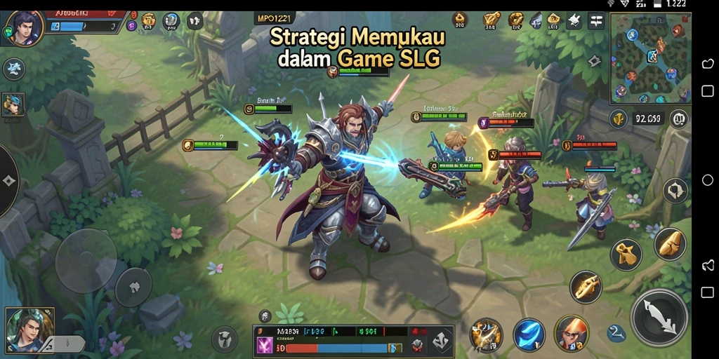 Tampilan gameplay menakjubkan dari MPO1221 yang penuh strategi.