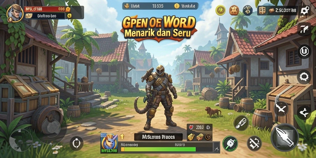 Gameplay Open World MYSLOT188 yang seru dan imersif.