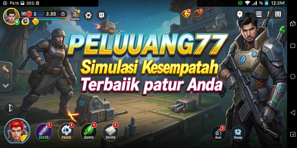 Tampilan gameplay PELUANG77 yang menegangkan dan interaktif.