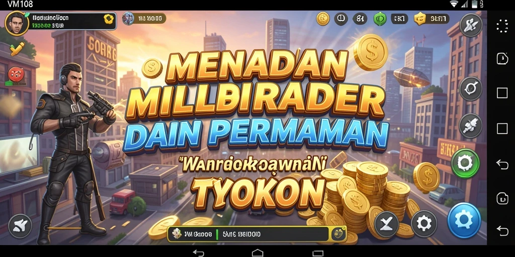 Tampilan screenshot VM108 menampilkan pengalaman gameplay Tycoon yang menarik.
